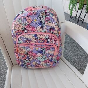 Vera Bradley Disney Minnie's Garden Party Campus Backpack